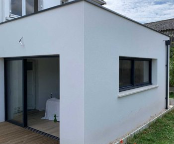 Agrandissement en brique