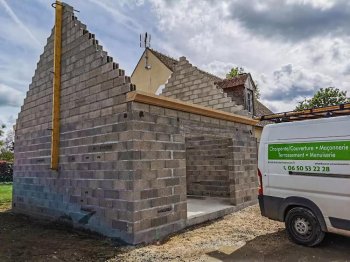 Agrandissement en cours