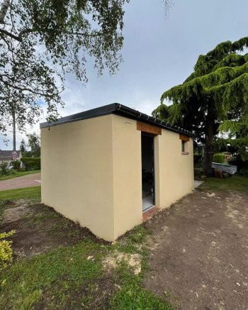 Garage indépendant en parpaing