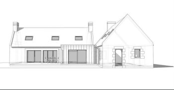 Plan agrandissement de maison en bois